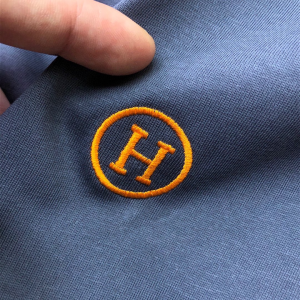 Replica Mens Clothing Hermes Navy Blue Cotton T Shirt M To XXXL A218PP180 AA180724