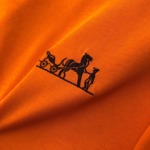 Replica Mens Clothing Hermes Orange Cotton T Shirt M To XXXL A218PP180 AA180718
