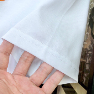 Replica Mens Clothing Hermes White Cotton T Shirt M To XXXL A218PP180 AA180722