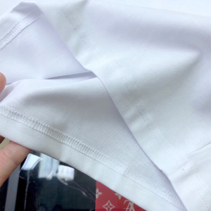Replica Mens Clothing Hermes White Cotton T Shirt M To XXXL A218PP180 AA180722
