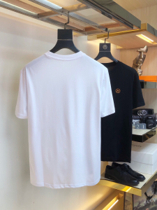 Replica Mens Clothing Hermes White Cotton T Shirt M To XXXL A218PP180 AA180722