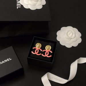 Replica Womens Jewelry Chanel CC Logo Drop Earrings A39PP130 AA180618