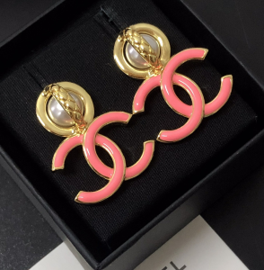 Replica Womens Jewelry Chanel CC Logo Drop Earrings A39PP130 AA180618