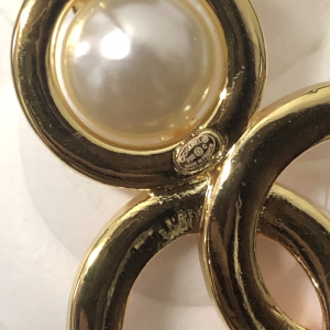 Replica Womens Jewelry Chanel CC Logo Drop Earrings A39PP130 AA180618