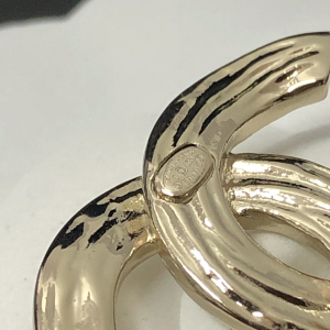 Replica Womens Jewelry Chanel Gold CC Logo Earrings A39PP110 AA180616