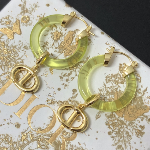 Replica Womens Jewelry Dior Navy CD Earrings A39PP120 AA180610