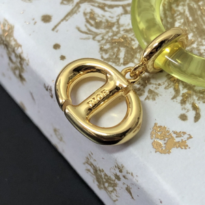 Replica Womens Jewelry Dior Navy CD Earrings A39PP120 AA180610