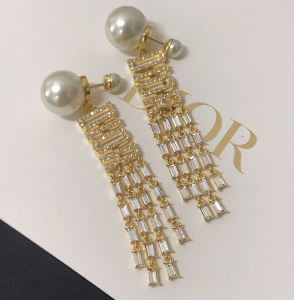 Replica Womens Jewelry Dior Tribales Drystals Earrings A39PP140 AA180613