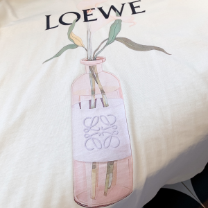 Replica Womens Clothing Loewe White Cotton T Shirt SML A218PP180 AA180822