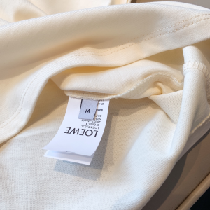 Replica Womens Clothing Loewe White Cotton T Shirt SML A218PP180 AA180822