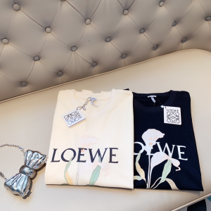 Replica Womens Clothing Loewe White Cotton T Shirt SML A218PP180 AA180822