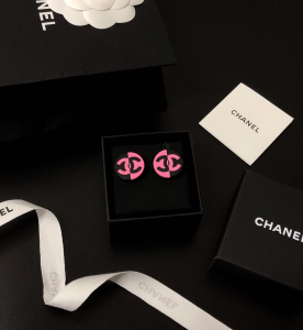 Replica Womens Jewelry Chanel CC Logo Round Earrings A37PP120 AA180743