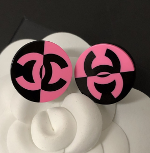Replica Womens Jewelry Chanel CC Logo Round Earrings A37PP120 AA180743