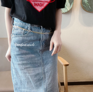 Replica Womens Belts Chanel Crystals CC Logo Chain Belt AB8570 A62PP280 AA180845