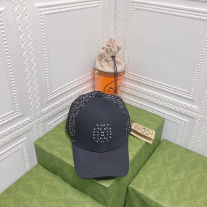 Replica Womens Hats Loewe Anagram Jacquard Cap Hat in Black A190PP85 AA181010