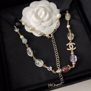 Chanel Vintage Double C Necklaces 