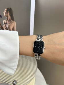 Replica Womens Watch Chanel VIP Premiere Ceramic Watch Black A184PP880 AA181004