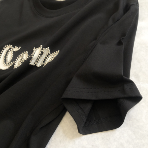 Replica Womens Clothing Celine Black Cotton T Shirt SML A228PP280 AA181141