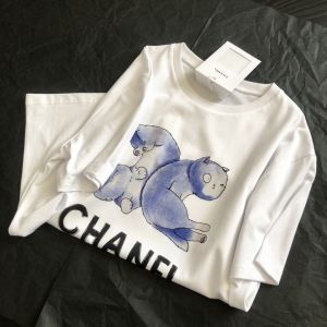 Replica Womens Clothing Chanel White Cotton T Shirt SML A228PP280 AA181140