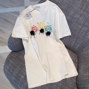 Loewe White Cotton T Shirt 