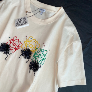 Replica Womens Clothing Loewe White Cotton T Shirt SML A228PP380 AA181134