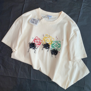 Replica Womens Clothing Loewe White Cotton T Shirt SML A228PP380 AA181134