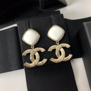 Replica Womens Jewelry Chanel Gold CC Pendant Earrings A39PP130 AA181031