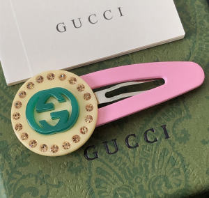 Gucci Childrens Interlocking G Hair Clip 