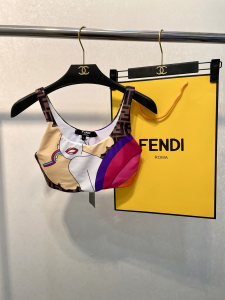 Replica Womens Clothing Fendi Multicolor Lycra Leggings Sets SML A123PP180 AA181500