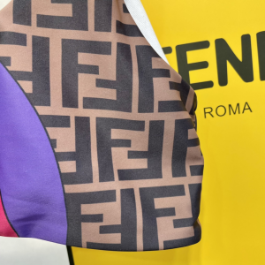 Replica Womens Clothing Fendi Multicolor Lycra Leggings Sets SML A123PP180 AA181500