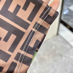 Replica Womens Clothing Fendi Multicolor Lycra Leggings Sets SML A123PP180 AA181500