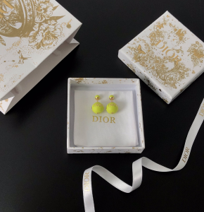 Replica Womens Jewelry Dior Tribales Earrings in Light Green A39PP130 AA181422