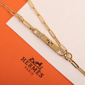 Replica Womens Jewelry Hermes Kelly Chaine Choker Silver Necklace A205PP480 AA182047