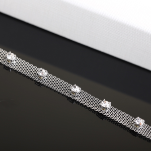 Replica Womens Jewelry Miu Miu Bow Crystals Necklace A205PP280 AA182035