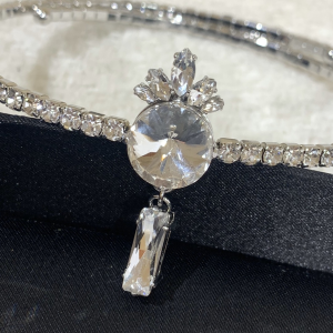 Replica Womens Jewelry Miu Miu Crystals Choker Necklace A205PP280 AA182036