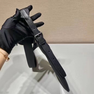 Replica Mens Handbags Prada Black Re Nylon Messenger Bag 22x26CM A104PP680 AA182135