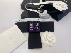 Replica Womens Jewelry Chanel CC Oval Earrings A39PP140 AA182084