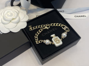 Chanel N5 Bottle Chain Bracelets 
