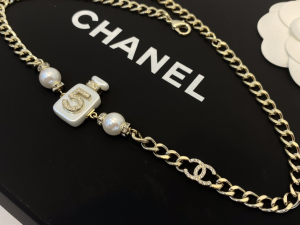 Replica Womens Jewelry Chanel N5 Bottle Chain Necklaces A39PP280 AA182079