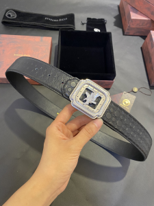 Stefano Ricci Eagle Buckle Calf Leather Belt Black 38MM Stefano Ricci Eagle Buckle Calf Leather Belt Black 38MM