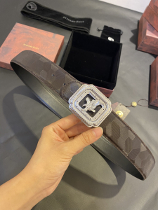 Stefano Ricci Eagle Buckle Leather Belt Brown 38MM Stefano Ricci Eagle Buckle Leather Belt Brown 38MM