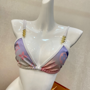 Replica Free Gift Louis Vuitton Monogram Cotton Swimsuit Bikini SML A123PP105 AA182314