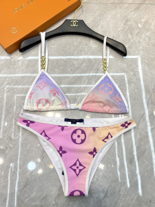 Replica Free Gift Louis Vuitton Monogram Cotton Swimsuit Bikini SML A123PP105 AA182314