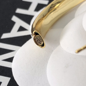 Replica Womens Jewelry Chanel Gold Blue CC Earrings AB8368 A39PP130 AA182480