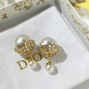 Dior VIP Tribales Earrings Crystals 
