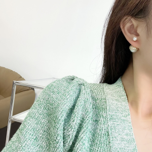 Replica Womens Jewelry Dior VIP Tribales Earrings with Crystals A62PP180 AA182729