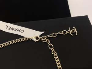 Replica Womens Jewelry Chanel Purple Black Gold Coco Choker AB8493 A39PP180 AA182905