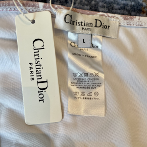 Replica Free Gift Dior Pink Cotton Swimsuit Bikini SML A123PP105 AA183213