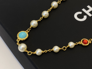Replica Womens Jewelry Chanel CC Pearls Necklace A39PP280 AA183444