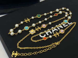 Replica Womens Jewelry Chanel CC Pearls Necklace A39PP280 AA183444